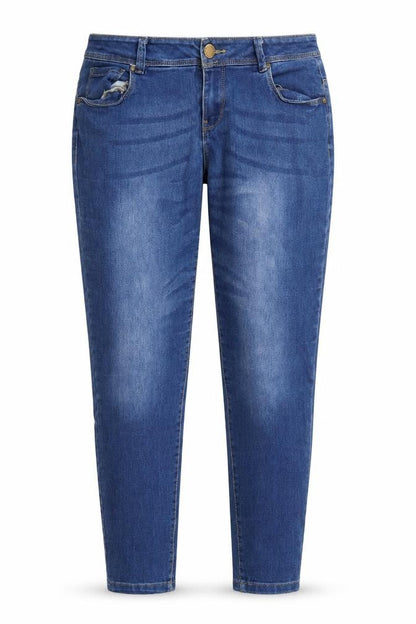 Womens UK Size 14 Denim Co Regular Fit Skinny Blue Jeans