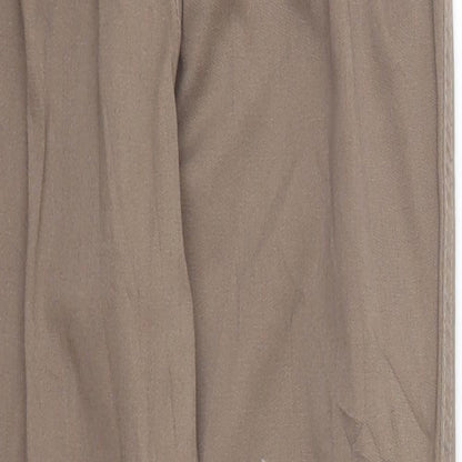 Womens UK Size 27 in Preworn Regular Fit  Brown Trousers