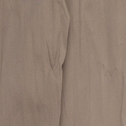 Womens UK Size 27 in Preworn Regular Fit  Brown Trousers