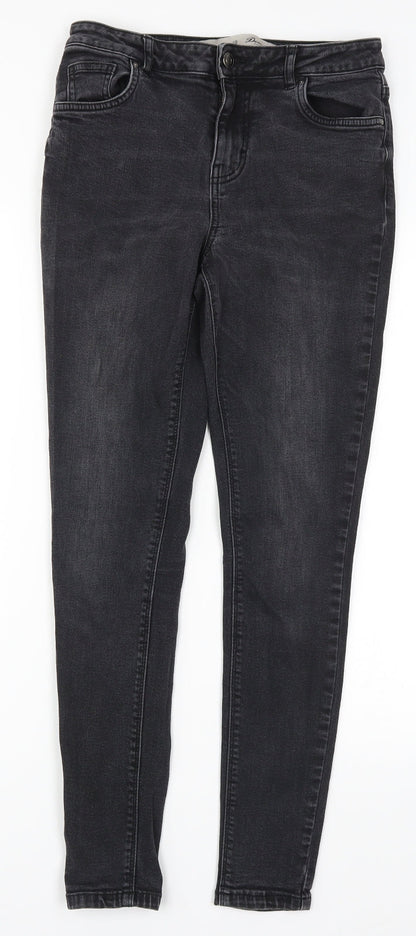 Denim Co Womens Grey  Denim Skinny Jeans Size 8 L20 in