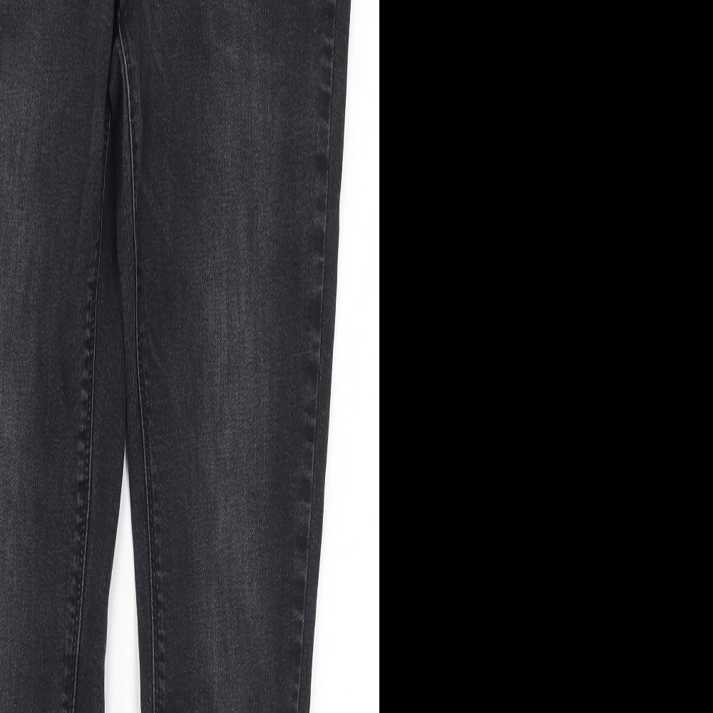 Denim Co Womens Grey  Denim Skinny Jeans Size 8 L20 in