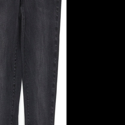 Denim Co Womens Grey  Denim Skinny Jeans Size 8 L20 in