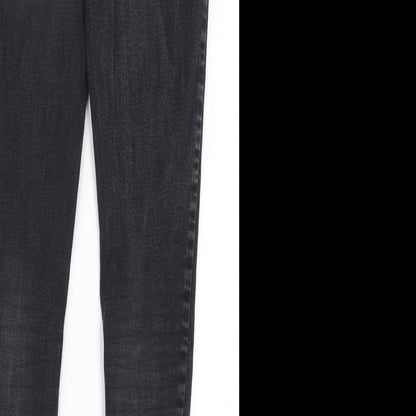 Denim Co Womens Grey  Denim Skinny Jeans Size 8 L20 in