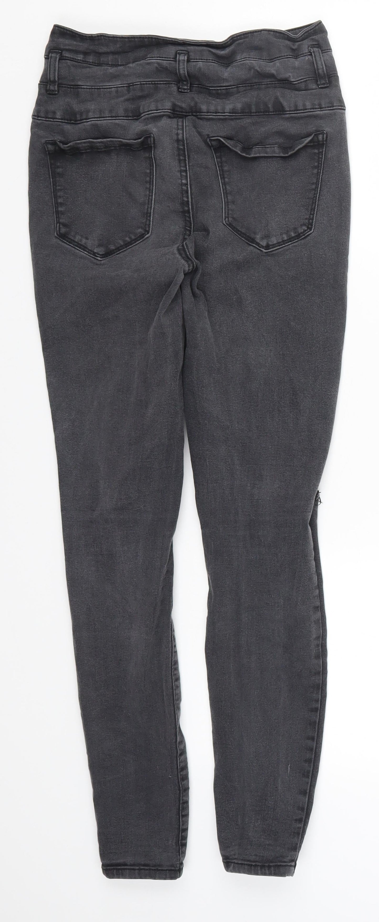 Refuge Womens Grey  Denim Skinny Jeans Size 24 in L26 in