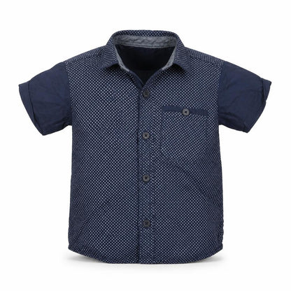 Rebel Boys Blue   Basic Button-Up Size 2-3 Years