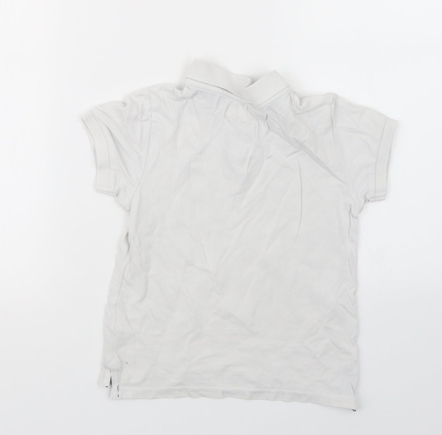 H&M Boys White   Basic Polo Size 5-6 Years
