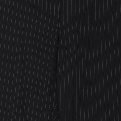 E-vie Womens Black Striped  Trousers  Size 18 L31 in