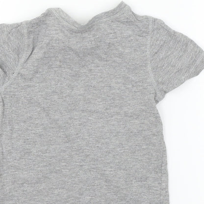 George Boys Grey  Jersey Basic T-Shirt Size 4-5 Years  - Stay Cool dude