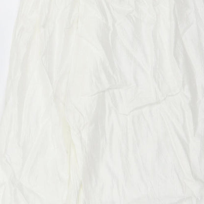 Prewron Womens White   Trousers  Size 26 in L25 in