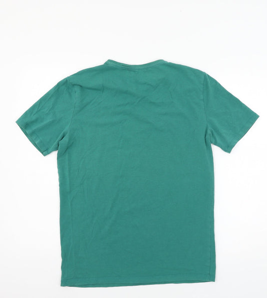 New Look Mens Green  Jersey  T-Shirt Size M