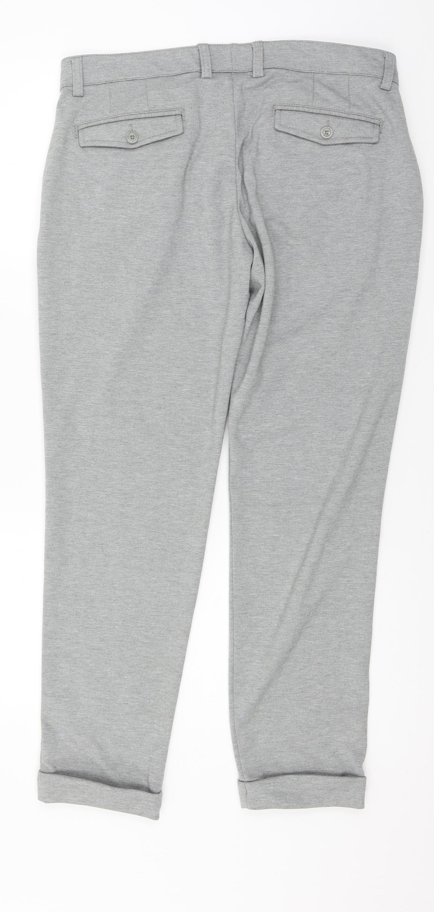 alcott Mens Grey   Trousers  Size 36 in L28 in