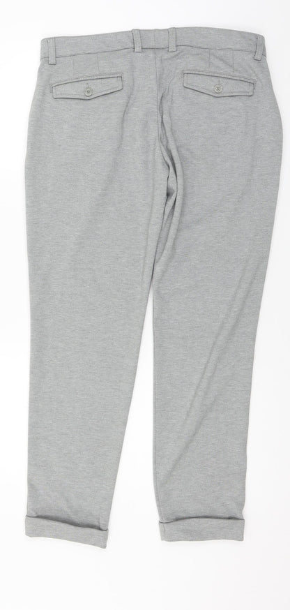 alcott Mens Grey   Trousers  Size 36 in L28 in