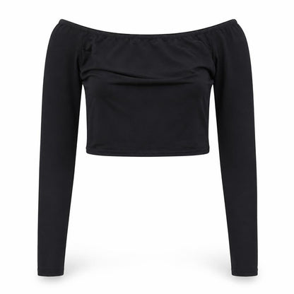 Womens UK Size 8 PRETTYLITTLETHING Black Basic T-Shirt