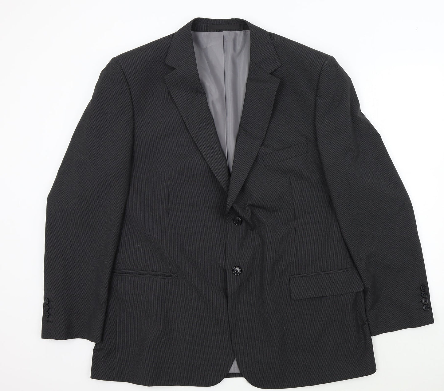 Mens UK Size 46 M&S Regular Grey Suit Jacket