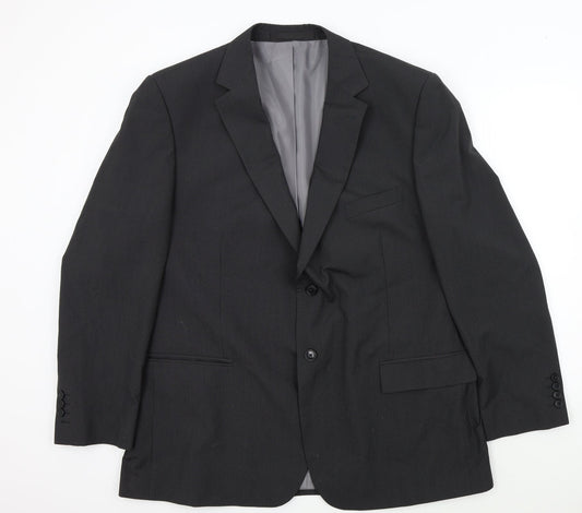 Mens UK Size 46 M&S Regular Grey Suit Jacket