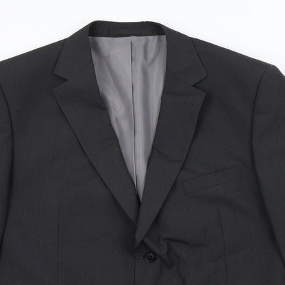 Mens UK Size 46 M&S Regular Grey Suit Jacket