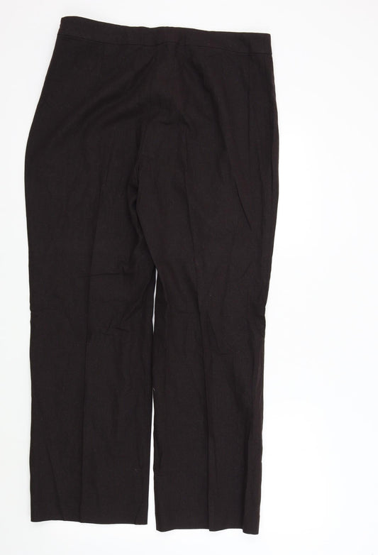 EWM Womens Brown   Trousers  Size 14 L27 in