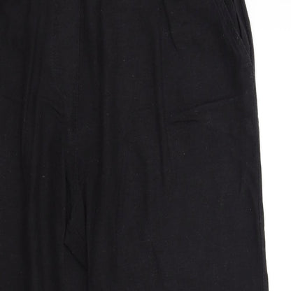 Antology Womens Black   Trousers  Size 14 L27 in