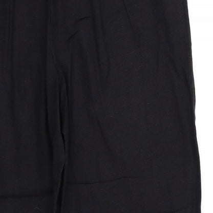 Antology Womens Black   Trousers  Size 14 L27 in