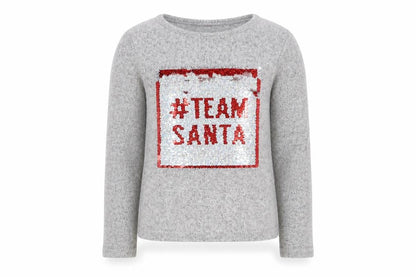 Primark Girls Grey   Basic T-Shirt Size 8 Years  - team santa