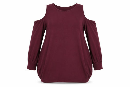Womens UK Size 10 Apricot Red Basic T-Shirt