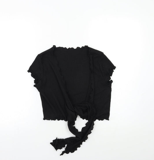 SheIn Womens Black   Basic Blouse Size S