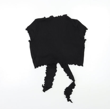 SheIn Womens Black   Basic Blouse Size S