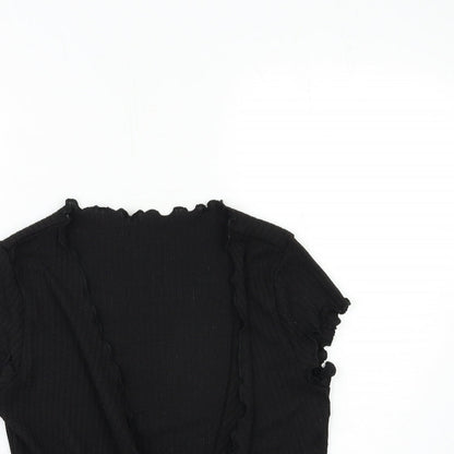 SheIn Womens Black   Basic Blouse Size S