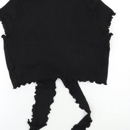 SheIn Womens Black   Basic Blouse Size S