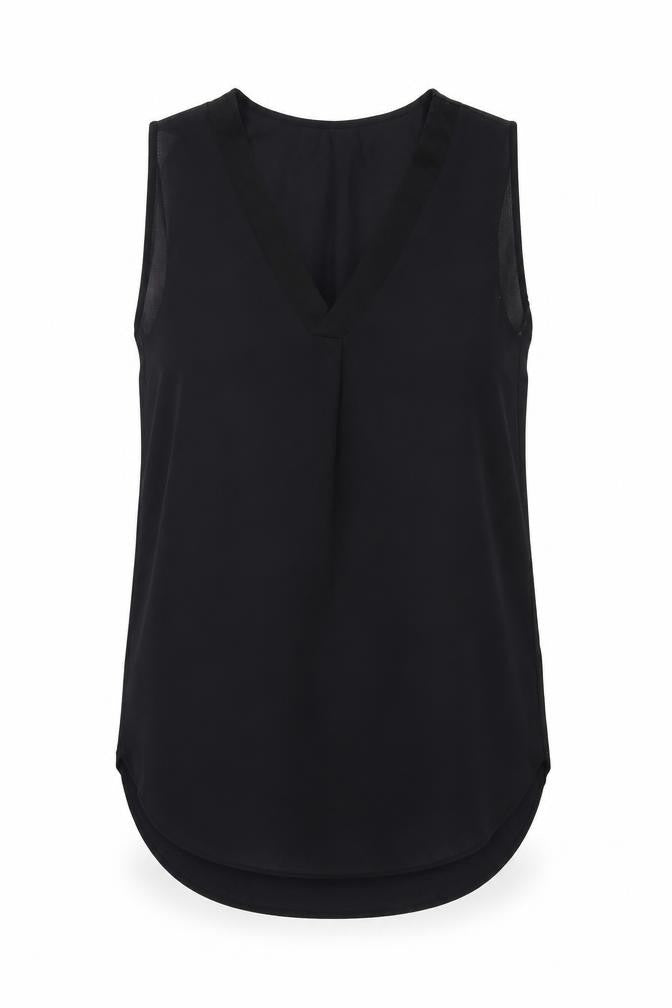 Womens UK Size 6 H&M Black Basic Blouse