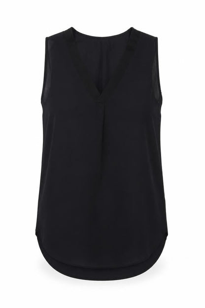 Womens UK Size 6 H&M Black Basic Blouse