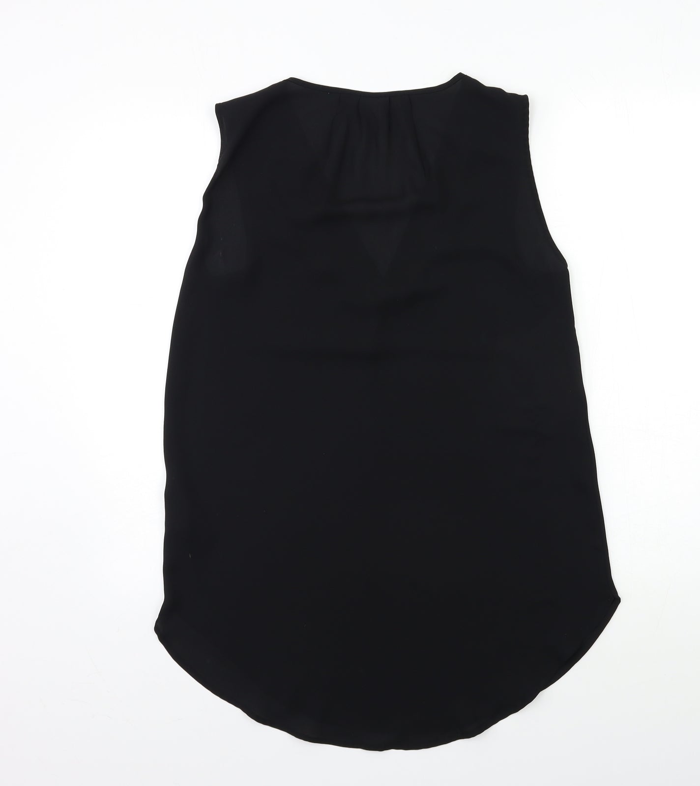 Womens UK Size 6 H&M Black Basic Blouse