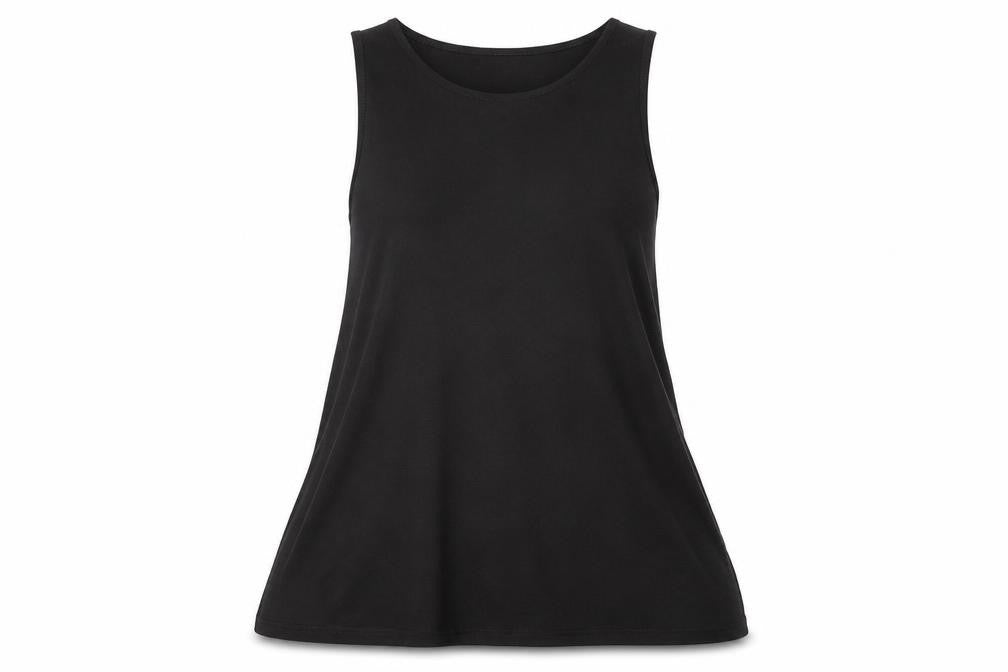 Womens UK Size XS H&M Black Basic Tank