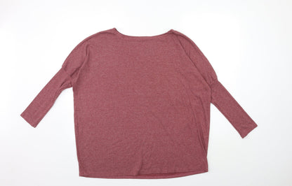 Elfin Womens Red   Basic T-Shirt Size S