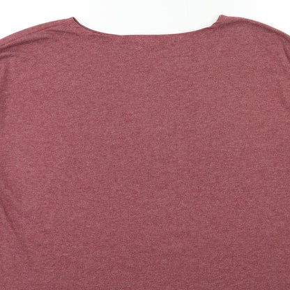 Elfin Womens Red   Basic T-Shirt Size S