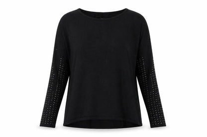 Next Womens Black  Knit Pullover Jumper Size 6