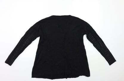 Womens UK Size 6 NEXT Black Pullover Jumper