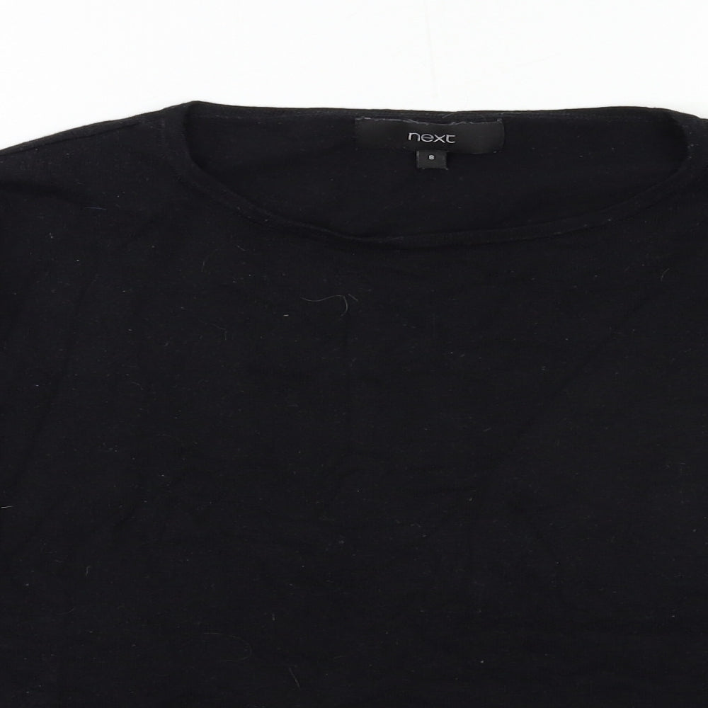Womens UK Size 6 NEXT Black Pullover Jumper