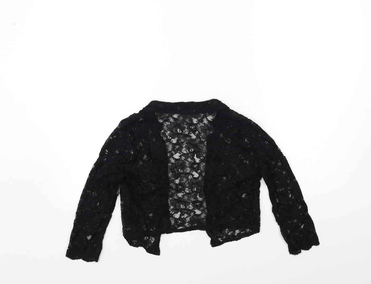 Womens UK Size XS H&M Black Cardigan Jumper
