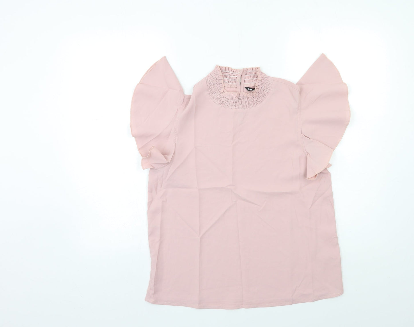 SheIn Womens Pink   Basic Blouse Size M