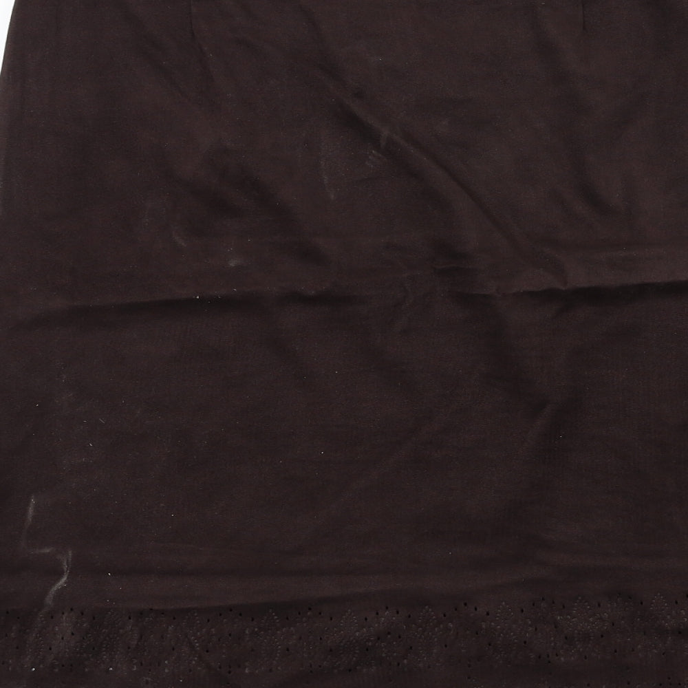 NEXT Womens Brown   A-Line Skirt Size 14