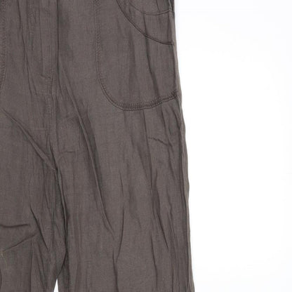 Womens UK Size 32 in Preworn Regular Fit  Grey Trousers
