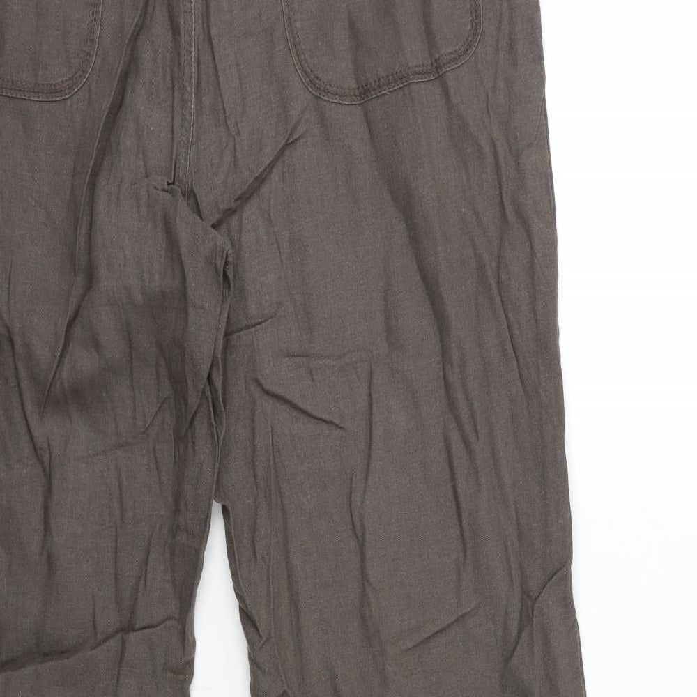 Womens UK Size 32 in Preworn Regular Fit  Grey Trousers