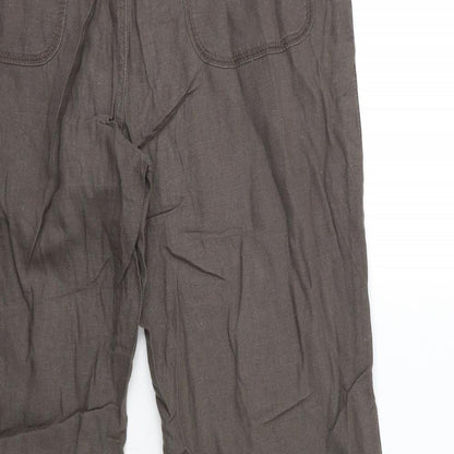Womens UK Size 32 in Preworn Regular Fit  Grey Trousers