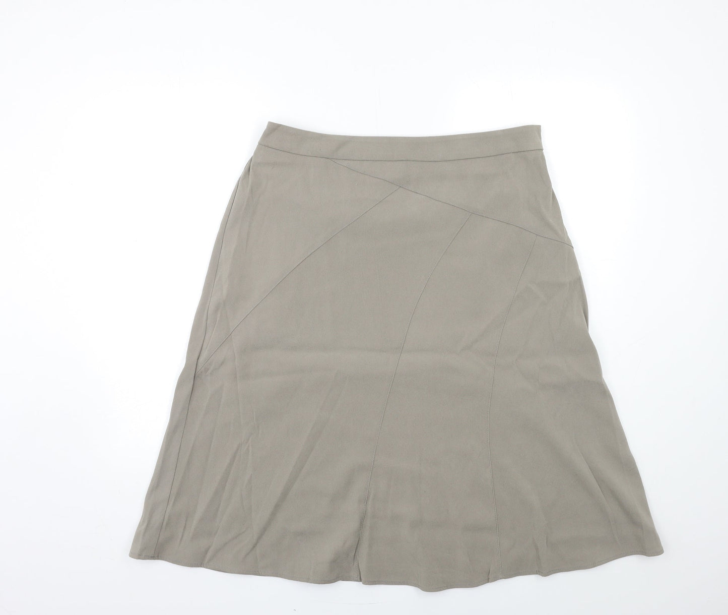 Damart Womens Grey   A-Line Skirt Size 18