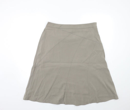 Damart Womens Grey   A-Line Skirt Size 18