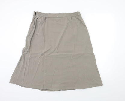 Damart Womens Grey   A-Line Skirt Size 18