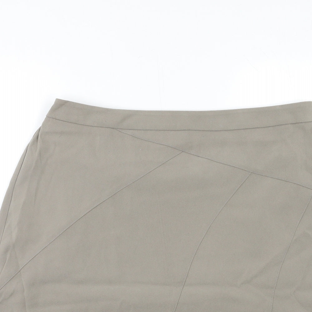 Damart Womens Grey   A-Line Skirt Size 18