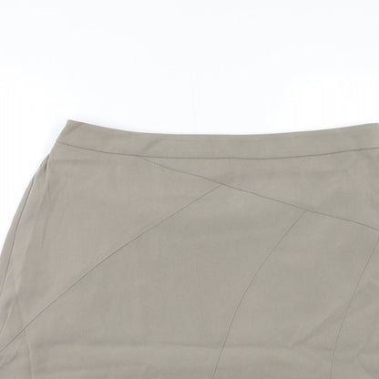 Damart Womens Grey   A-Line Skirt Size 18