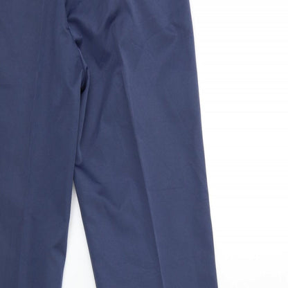 BB Womens Blue   Trousers  Size 8 L32 in
